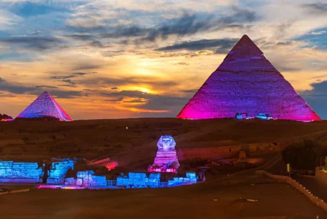Sound and light tour of the Giza Pyramids