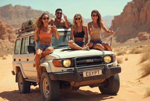 Sharm El Sheikh: Jeep Adventure to Blue Hole, Canyon and Dahab